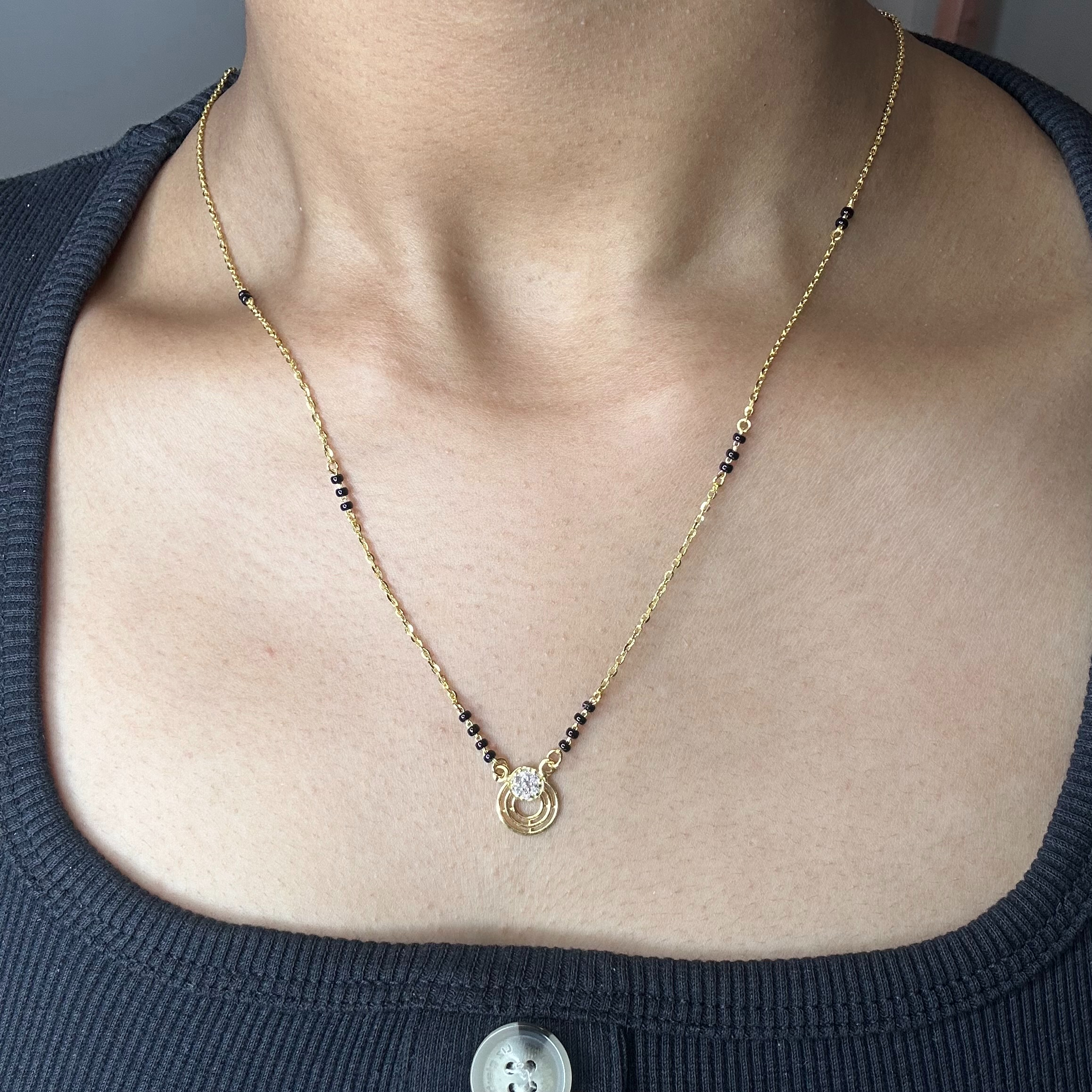 IMG_0493 MANGALSUTRA ( 9KT GOLD) - Image 1
