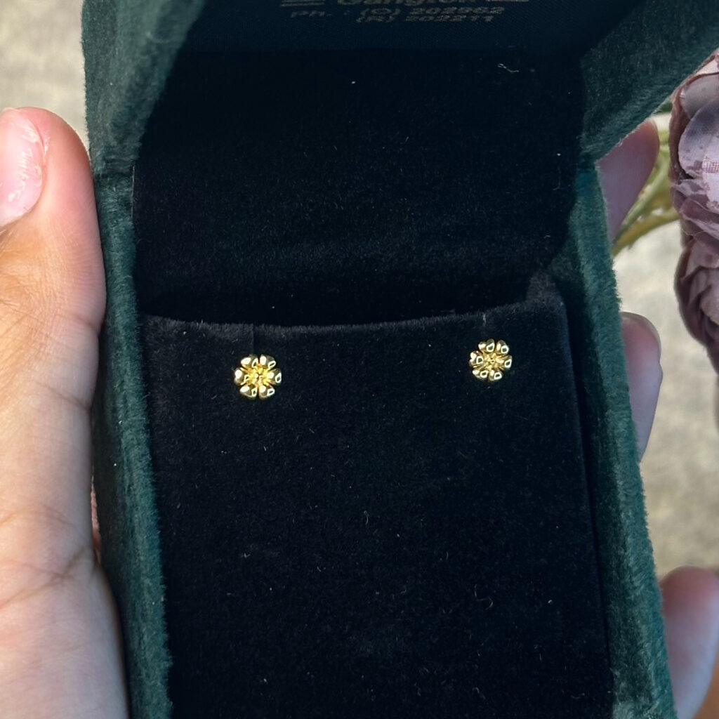 BABY STUDS ( 18KT GOLD) - Image 2