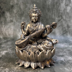 GODDESS SARASWATI ( 925 SILVER)