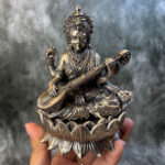 GODDESS SARASWATI ( 925 SILVER) - Image 4