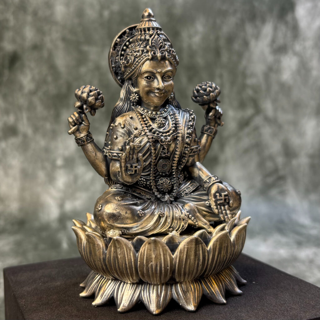 GODDESS LAKSHMI ( 925 SILVER) - Image 3