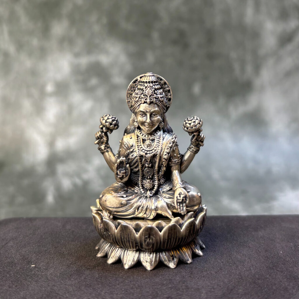 GODDESS LAKSHMI ( 925 SILVER) - Image 2