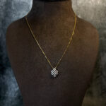 DIAMOND CHAIN WITH PENDENT ( 18KT GOLD) - Image 3
