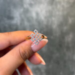 DIAMOND RING ( 18KT GOLD) - Image 2