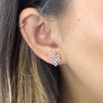 DIAMOND EARRING ( 18KT GOLD)