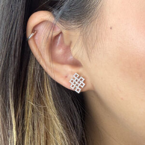DIAMOND EARRING ( 18KT GOLD)