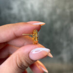 DIAMOND EARRING ( 18KT GOLD) - Image 3
