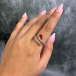 LADIES RING ( 18KT GOLD)