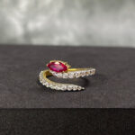 LADIES RING ( 18KT GOLD) - Image 3