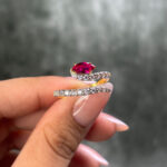 LADIES RING ( 18KT GOLD) - Image 2