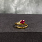 LADIES RING ( 18KT GOLD) - Image 3