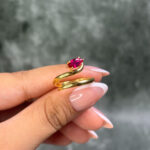 LADIES RING ( 18KT GOLD) - Image 2