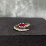 LADIES RING ( 9KT GOLD) - Image 3