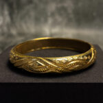 ELECTRO FORMING GOLD BANGLE - Image 3