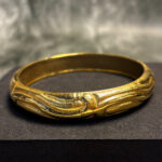 ELECTRO FORMING GOLD BANGLE - Image 3