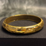 ELECTRO FORMING GOLD BANGLE - Image 3