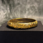 ELECTRO FORMING GOLD BANGLE - Image 3