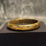 ELECTRO FORMING GOLD BANGLE - Image 3