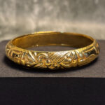 ELECTRO FORMING GOLD BANGLE - Image 3