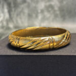 ELECTRO FORMING GOLD BANGLE - Image 3