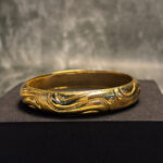 ELECTRO FORMING GOLD BANGLE - Image 3