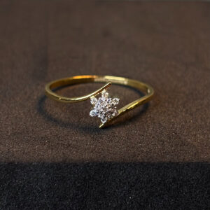 DIAMOND RING ( 9KT GOLD)