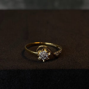 DIAMOND RING ( 9KT GOLD)