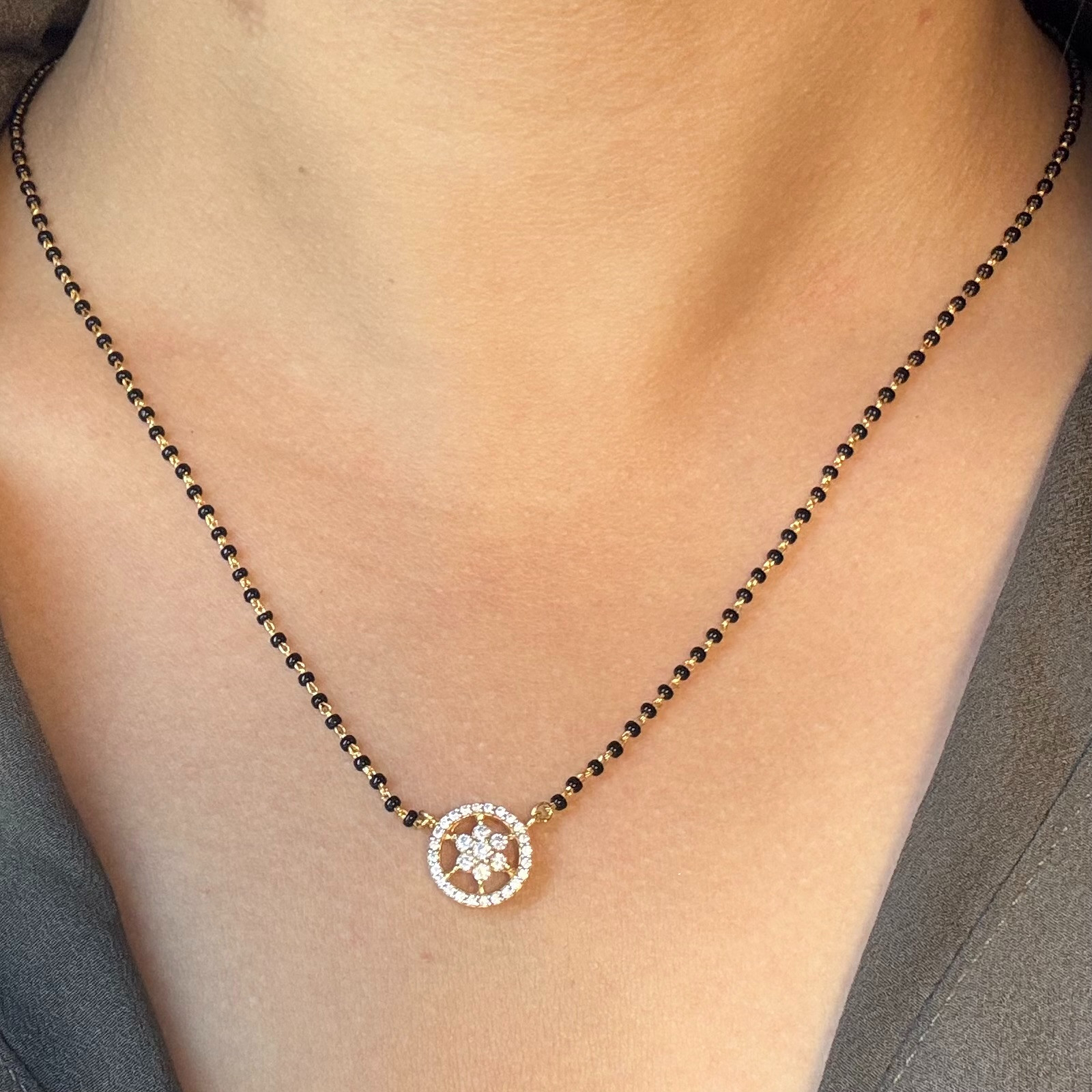 IMG_4519 MANGALSUTRA ( 9KT GOLD) - Image 1
