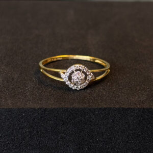 DIAMOND RING ( 9KT GOLD)