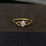 LADIES RING ( 9KT GOLD) - Image 3