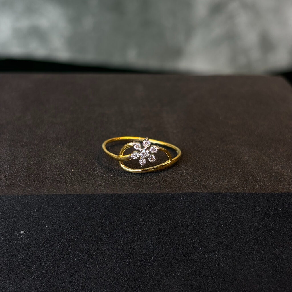 DIAMOND RING ( 9KT GOLD)