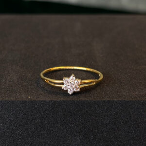 DIAMOND RING ( 9KT GOLD)