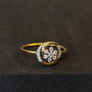 DIAMOND RING ( 9KT GOLD)