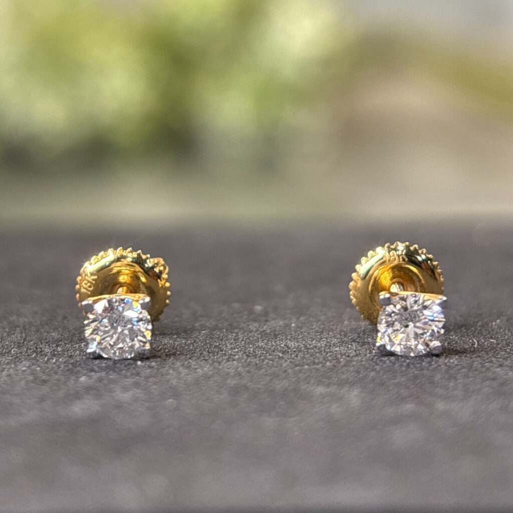 LGD LADIES EARRINGS (18KT) - Image 2