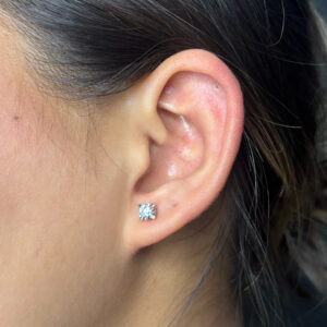 LGD LADIES EARRINGS (18KT) - Image 3