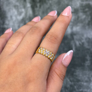 LAB GROWN DIAMOND RING ( 14KT GOLD)