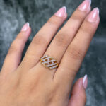 LAB GROWN DIAMOND RING ( 14KT GOLD)