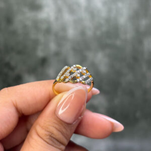 LAB GROWN DIAMOND RING ( 14KT GOLD)
