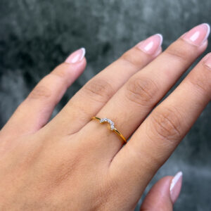 LAB GROWN DIAMOND RING ( 14KT GOLD)