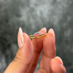 LAB GROWN DIAMOND RING ( 14KT GOLD) - Image 2