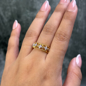 LAB GROWN DIAMOND RING ( 14KT GOLD)