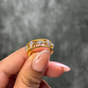 LAB GROWN DIAMOND RING ( 14KT GOLD)