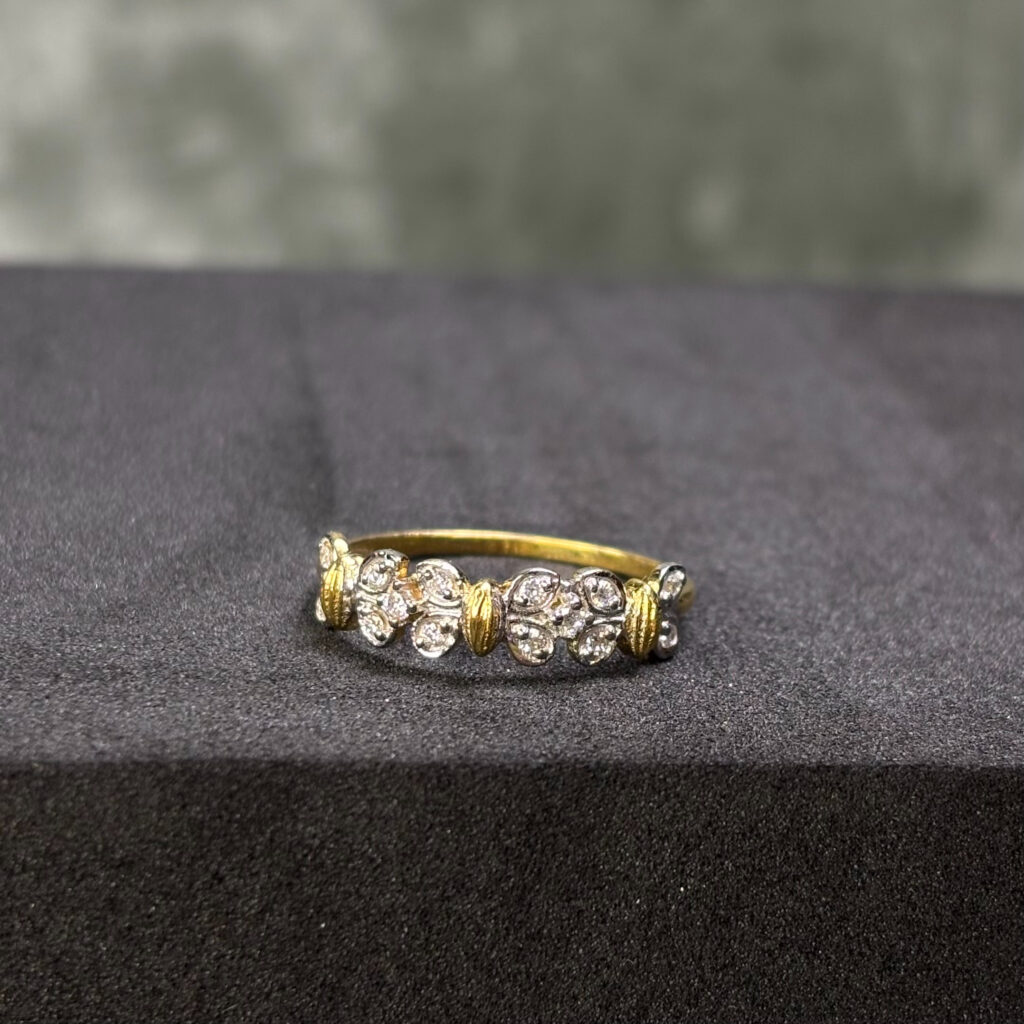 LAB GROWN DIAMOND RING ( 14KT GOLD) - Image 3