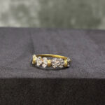 LAB GROWN DIAMOND RING ( 14KT GOLD) - Image 3