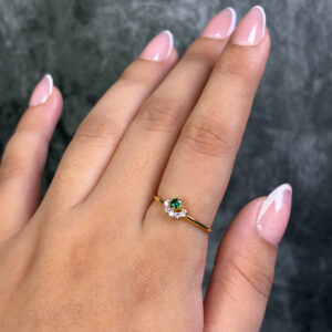 LAB GROWN DIAMOND RING ( 14KT GOLD)