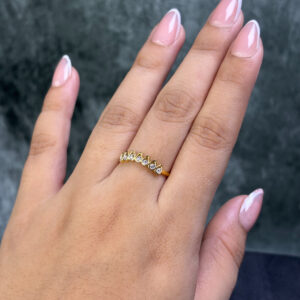LAB GROWN DIAMOND RING ( 14KT GOLD)