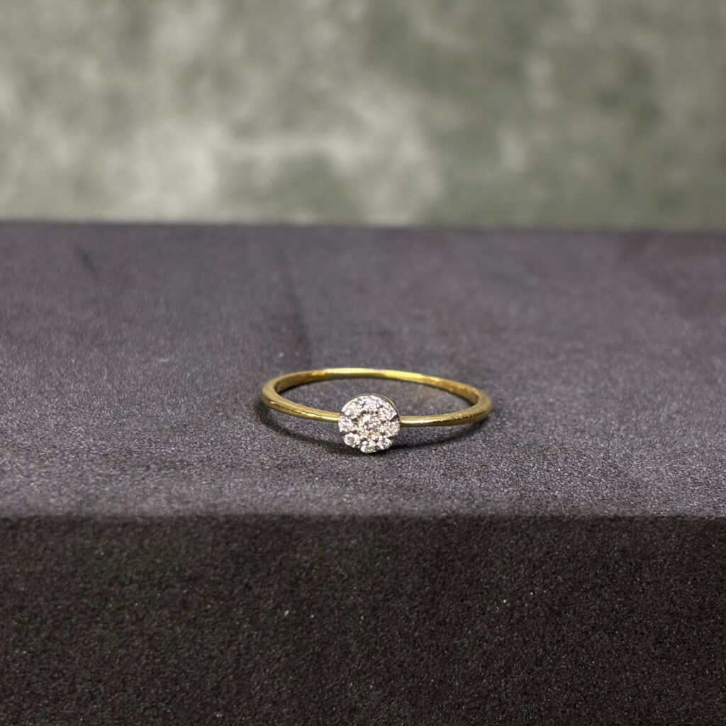 LAB GROWN DIAMOND RING ( 14KT GOLD) - Image 3