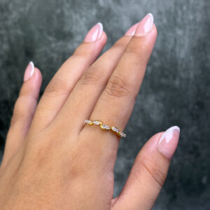 LAB GROWN DIAMOND RING ( 14KT GOLD)
