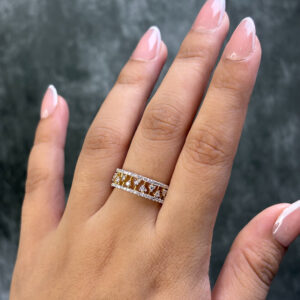 LAB GROWN DIAMOND RING ( 14KT GOLD)