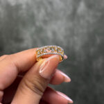 LAB GROWN DIAMOND RING ( 14KT GOLD) - Image 2